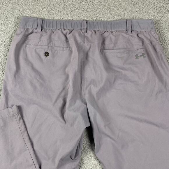 Under Armour Matchplay Performance Chino Pants Men's 38x30 Gray Athletic - Picture 5 of 8